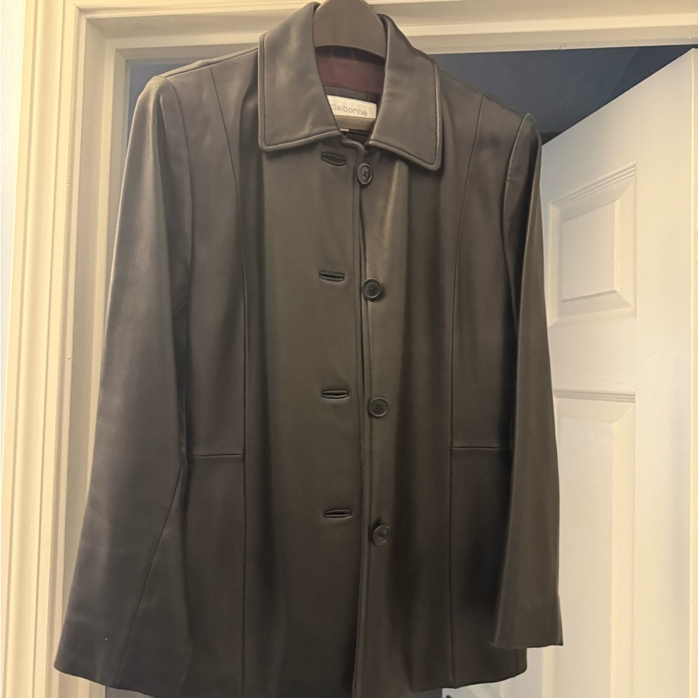 Women's Black Leather Jacket